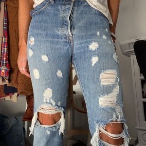 Ripped Vintage Levi’s!